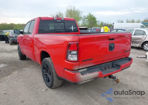 2021 Ram 1500 Big Horn 4X4 6'4 Box из США, поврежденный, VIN 1C6RRFBG2MN603753